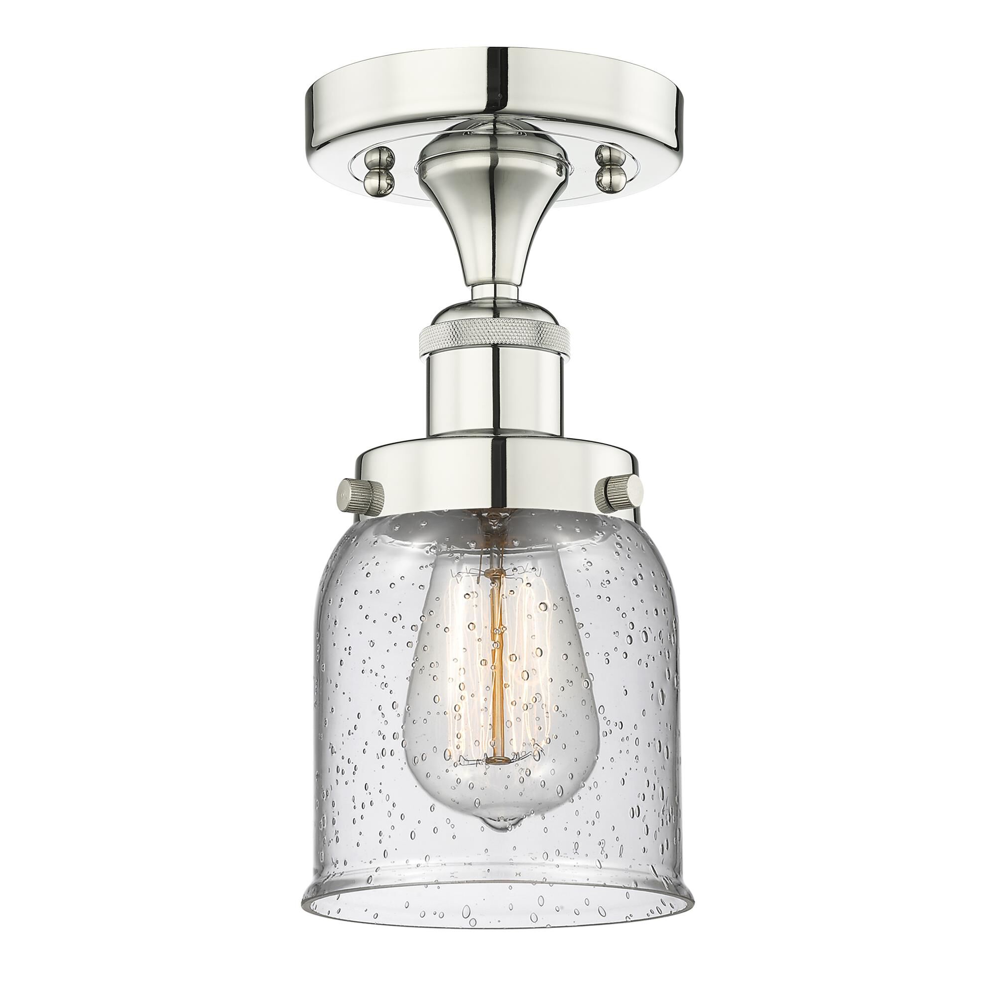 Bruno Marashlian Bell 6 Inch 1 Light Semi Flush Mount by Innovations Lighting