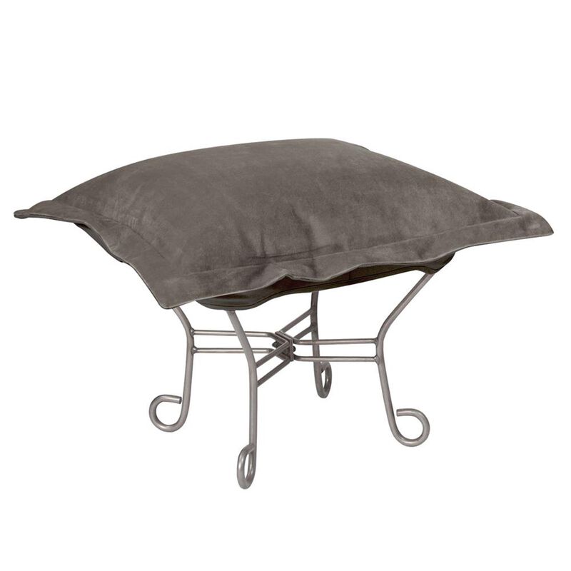 Scroll Puff Ottoman by Howard Elliott