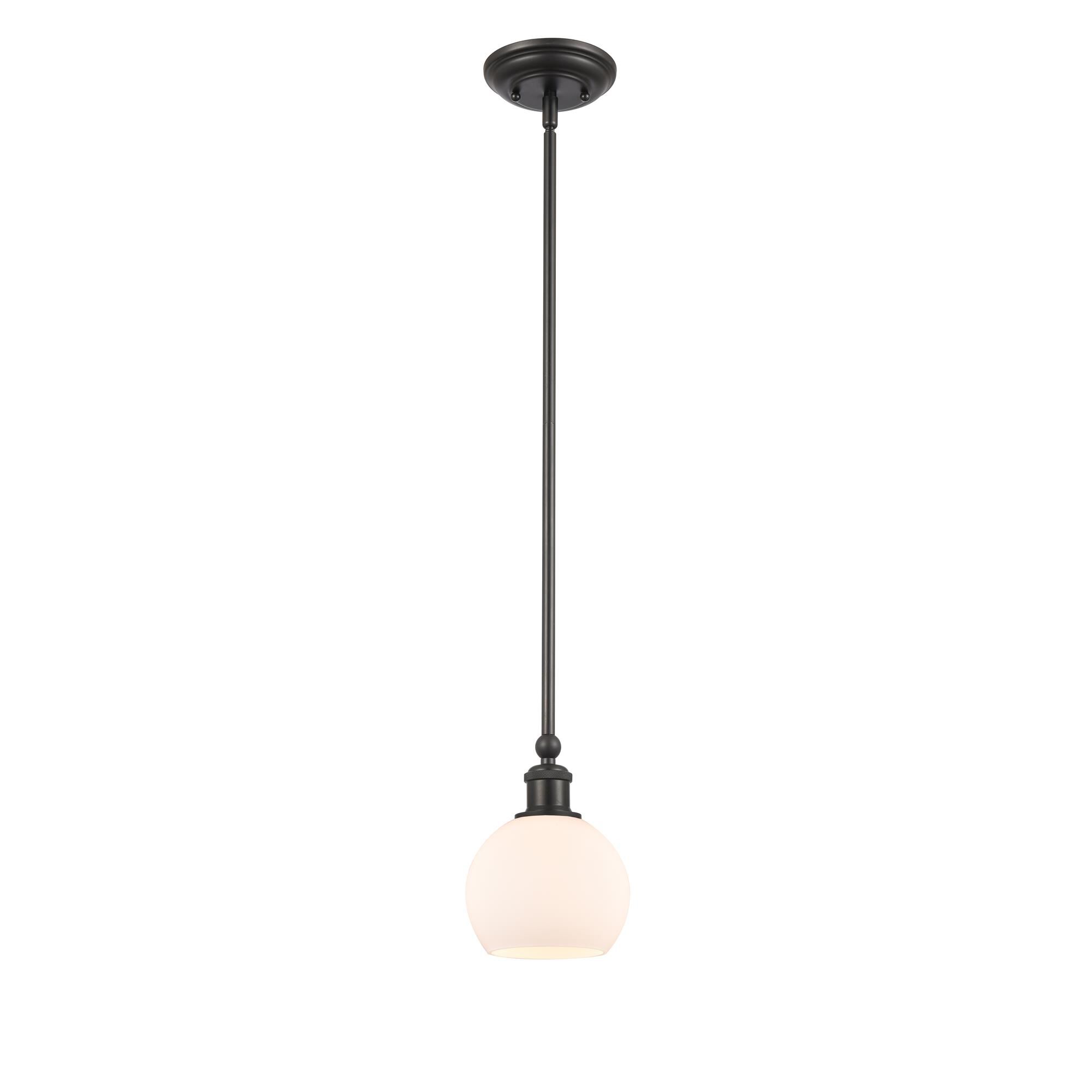 Shown in Matte Black, Matte White finish and Matte White glass and Matte White Glass shade