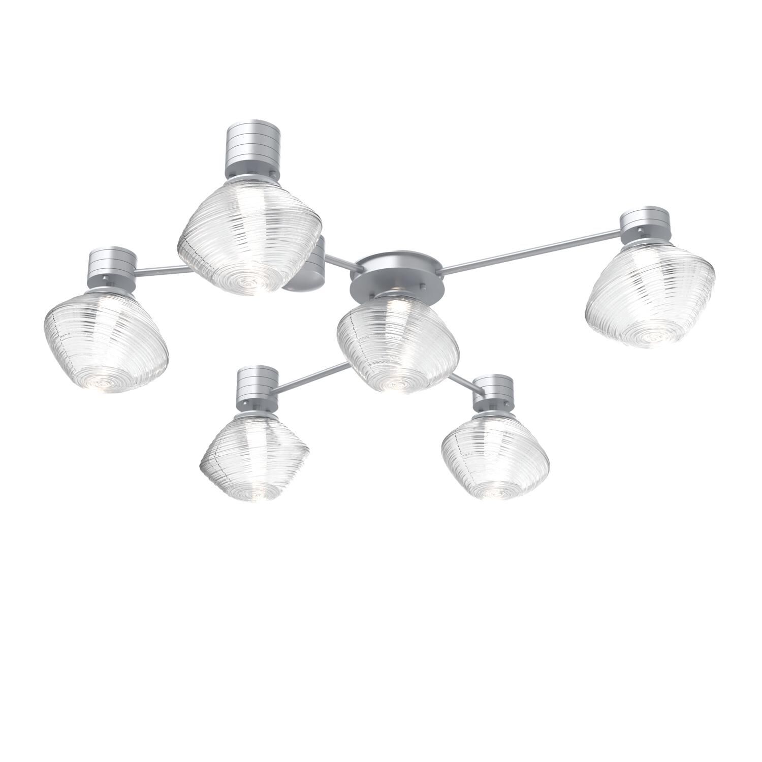 Levi Wilson Mesa 37 Inch Semi Flush Mount by Hammerton Studio