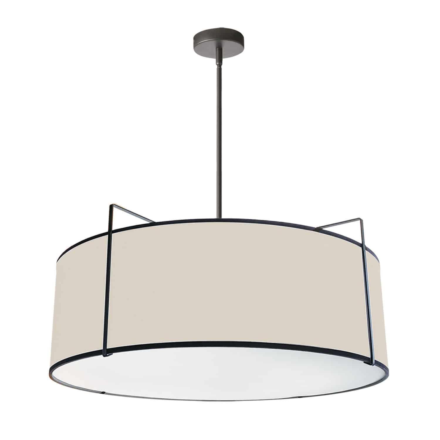 Trapezoid 24 Inch LED Large Pendant by Dainolite