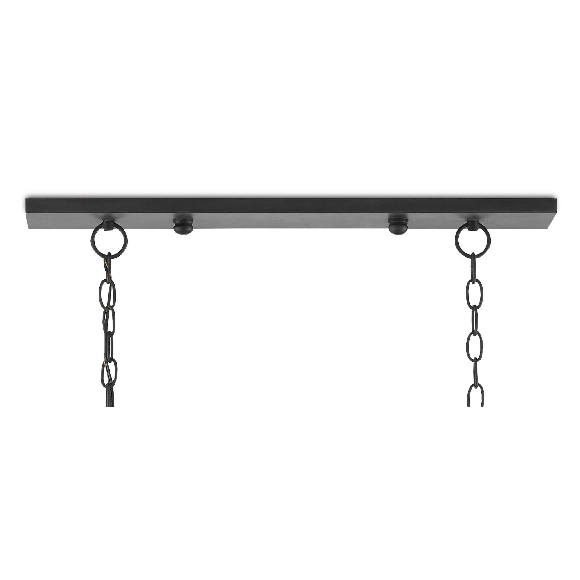 Argand 44 Inch 8 Light Chandelier by Currey and Company