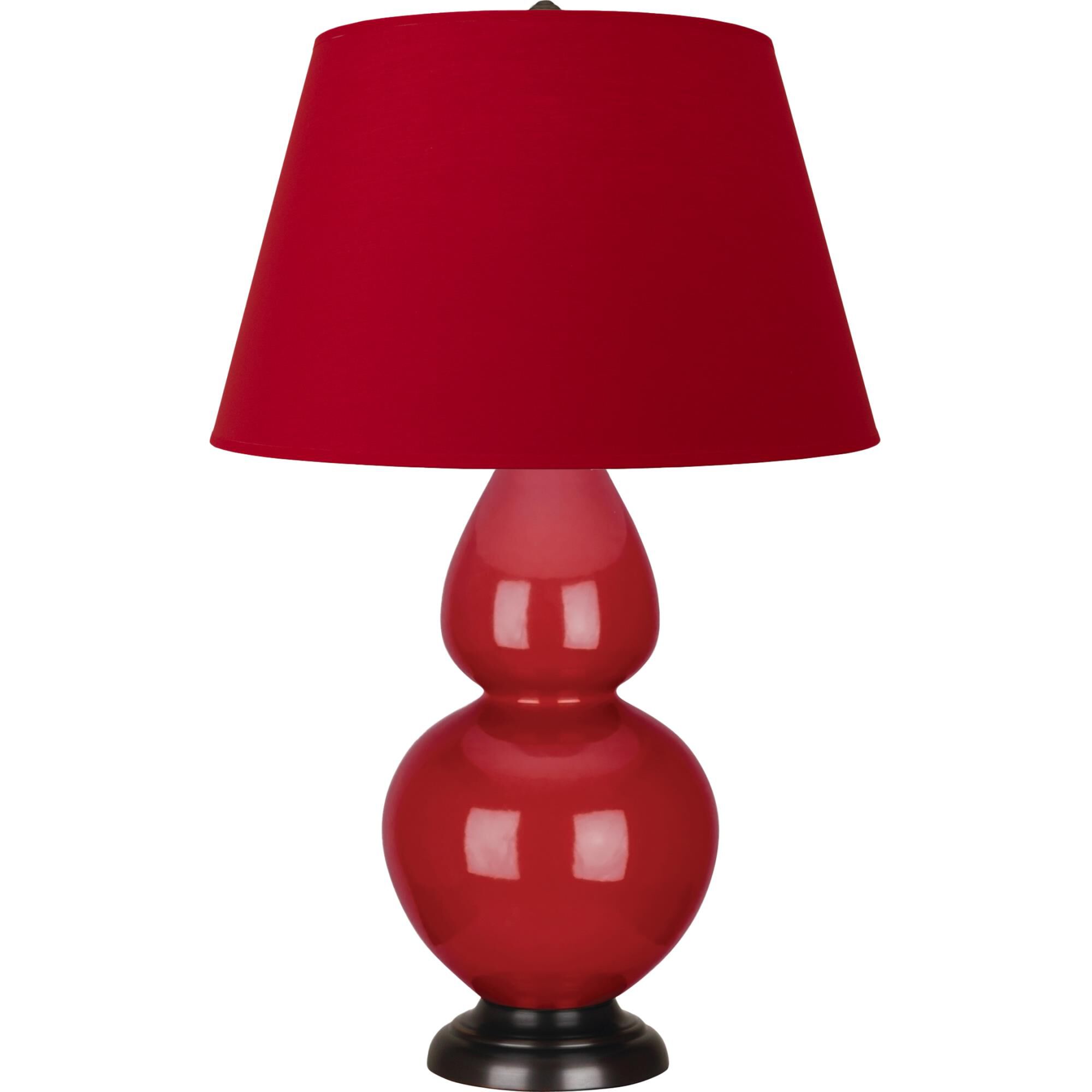Double Gourd 31 Inch Table Lamp by Robert Abbey