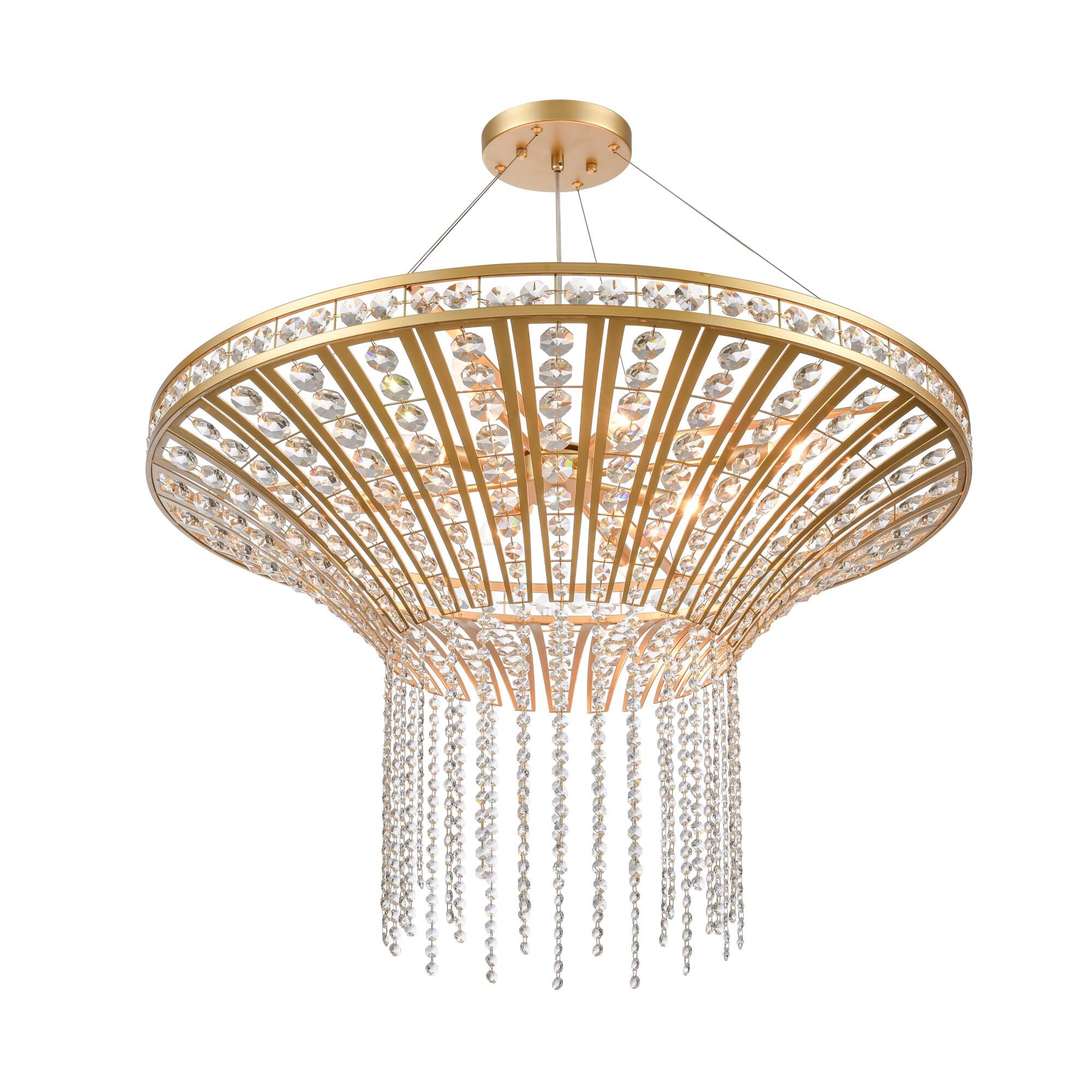 Fantania 97 Inch 8 Light Chandelier by ELK Home