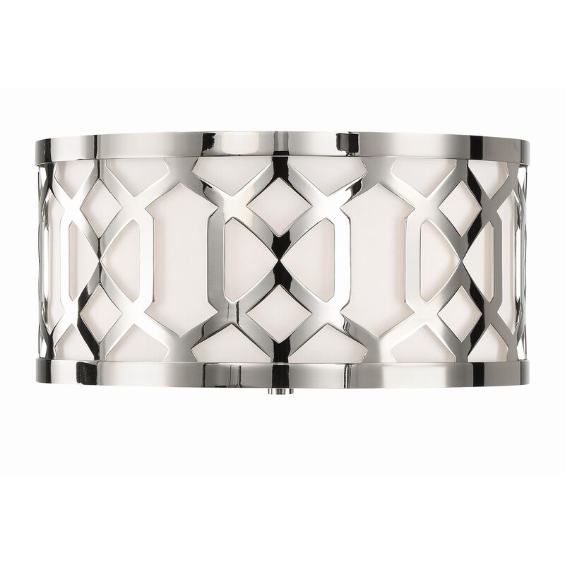 Libby Langdon Jennings 16 Inch 3 Light Flush Mount by Crystorama
