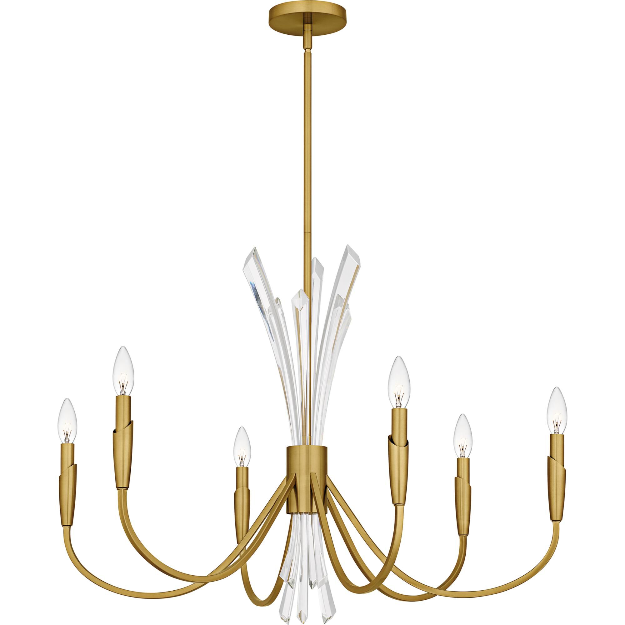 Cecily 32 Inch Chandelier by Quoizel