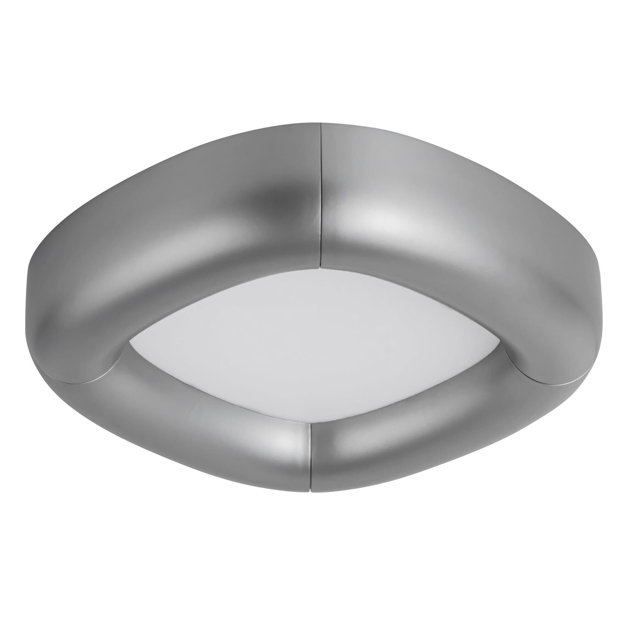 Shown in Space Gray finish and Frosted Acrylic Diffuser glass