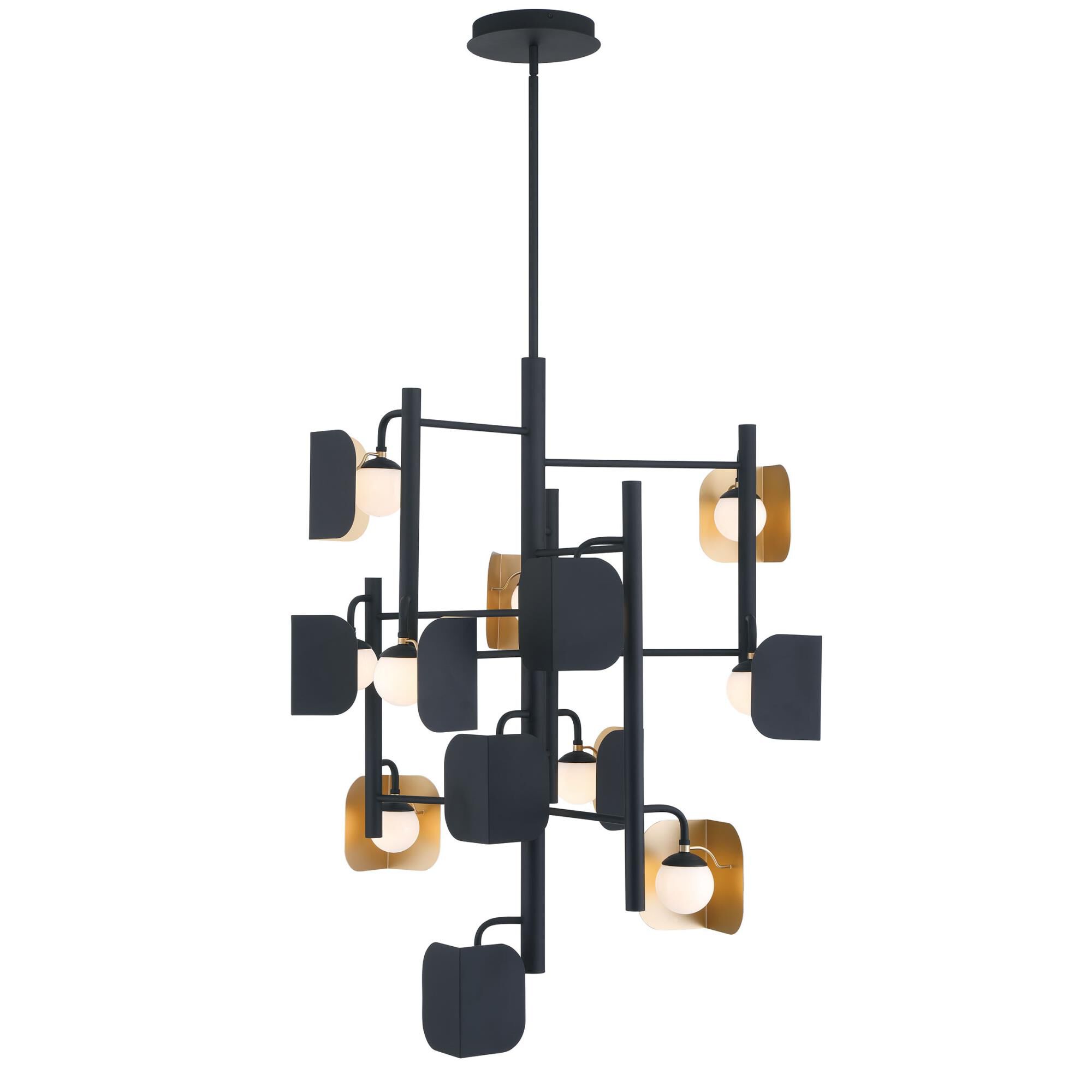 Cornice 36 Inch Chandelier by Eurofase Lighting
