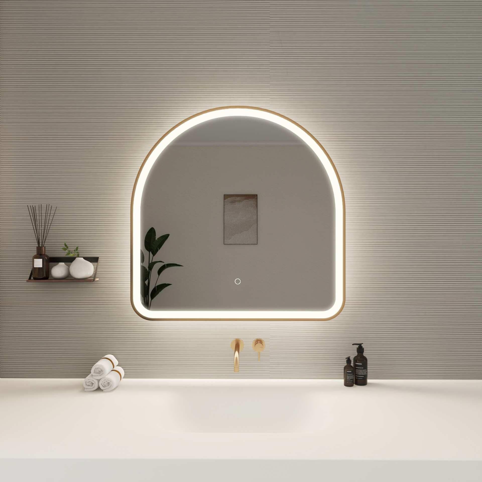 Shown in Satin Gold finish