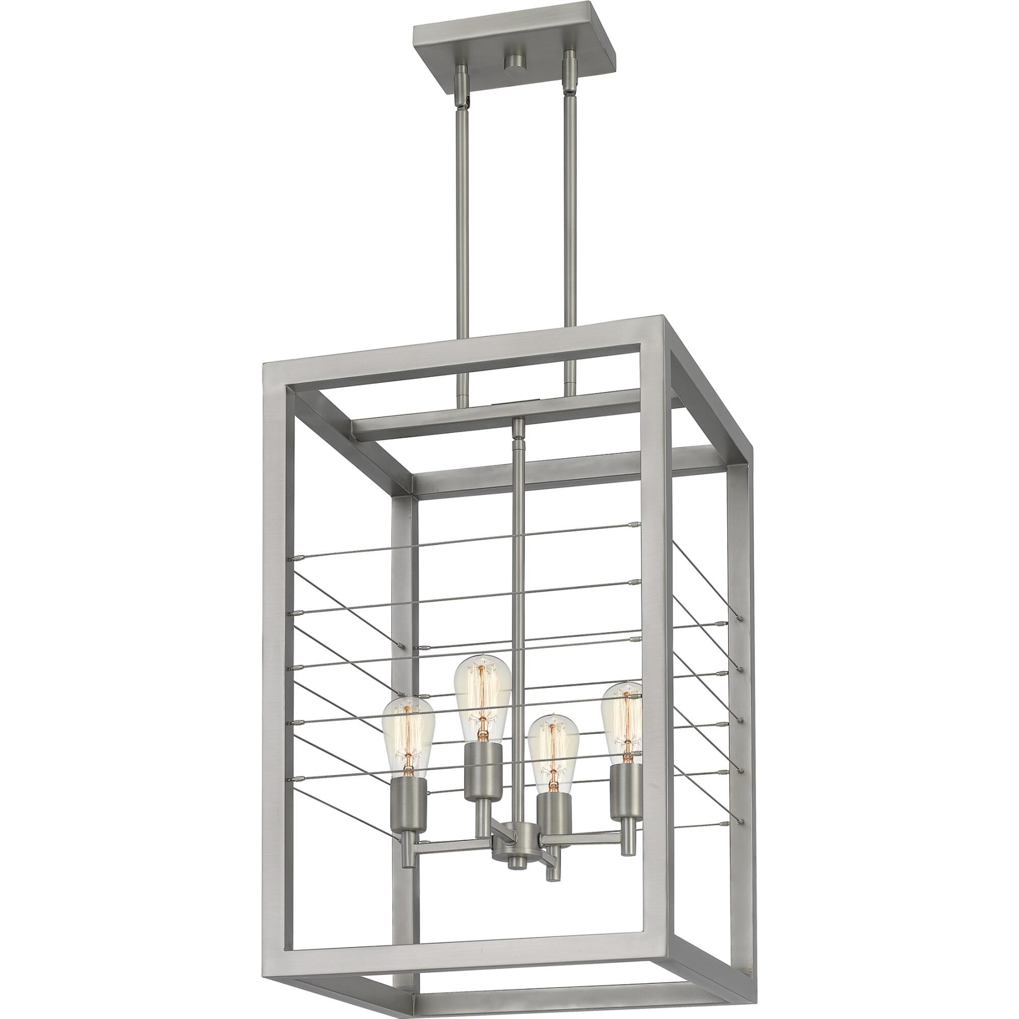 16 Inch Cage Pendant by Quoizel