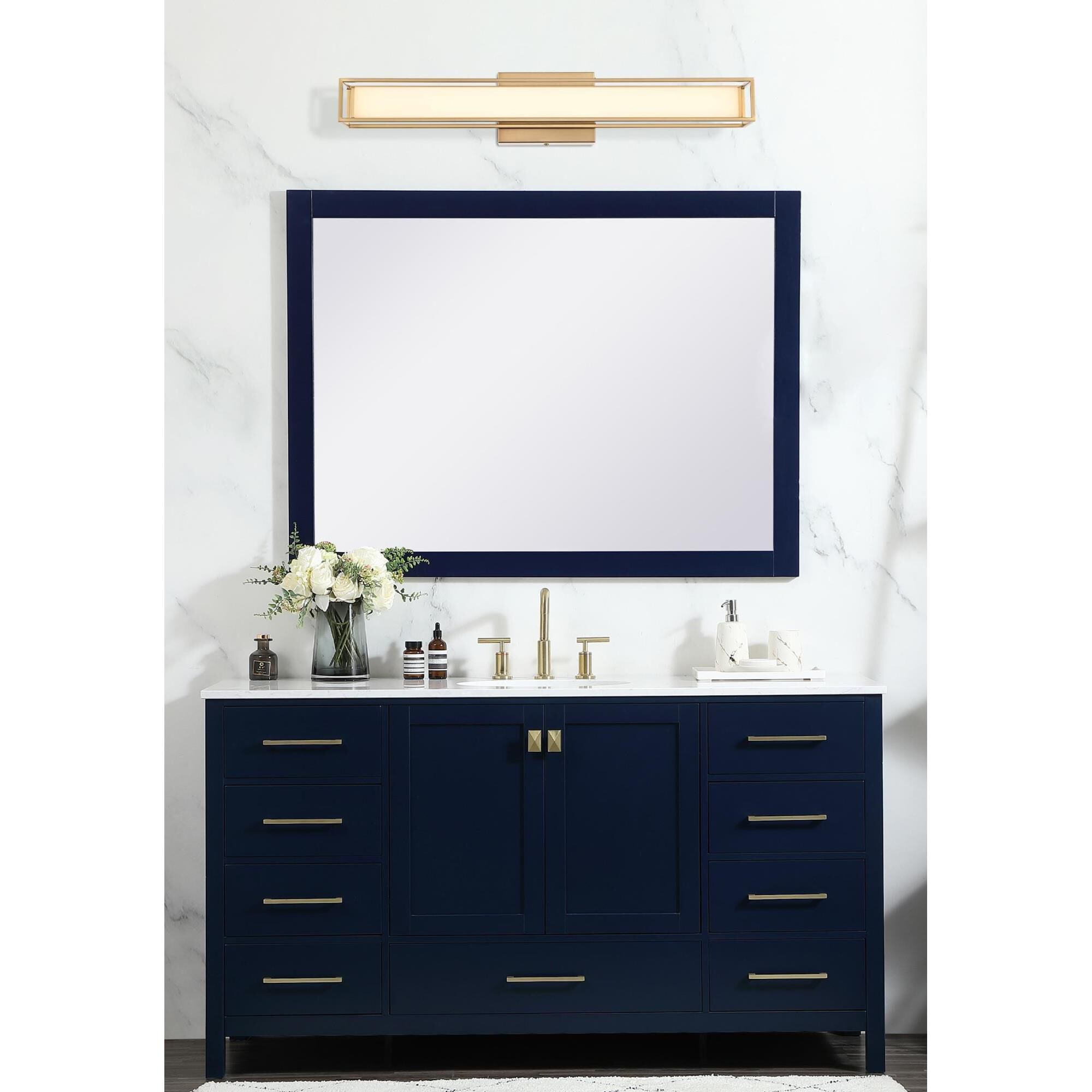 Shown in Satin Gold finish