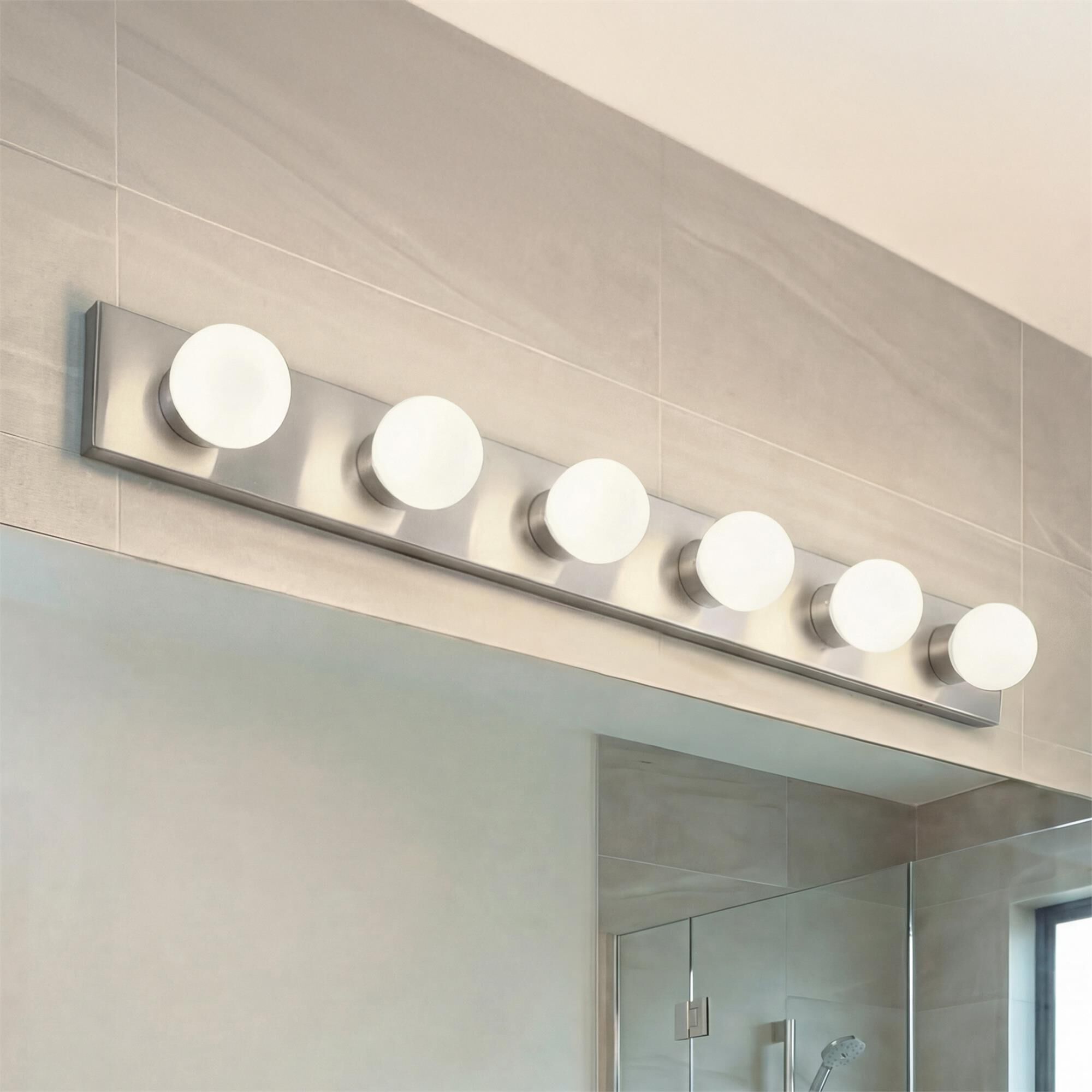 Shown in Brushed Nickel finish