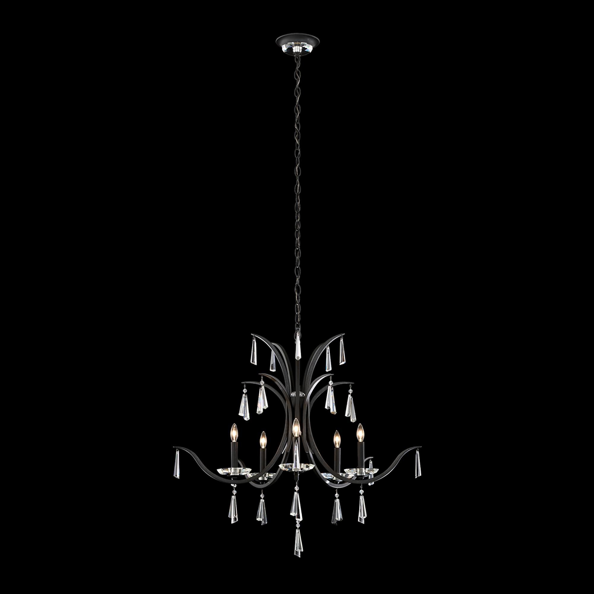 Tinsley 34 Inch Chandelier by Schonbek