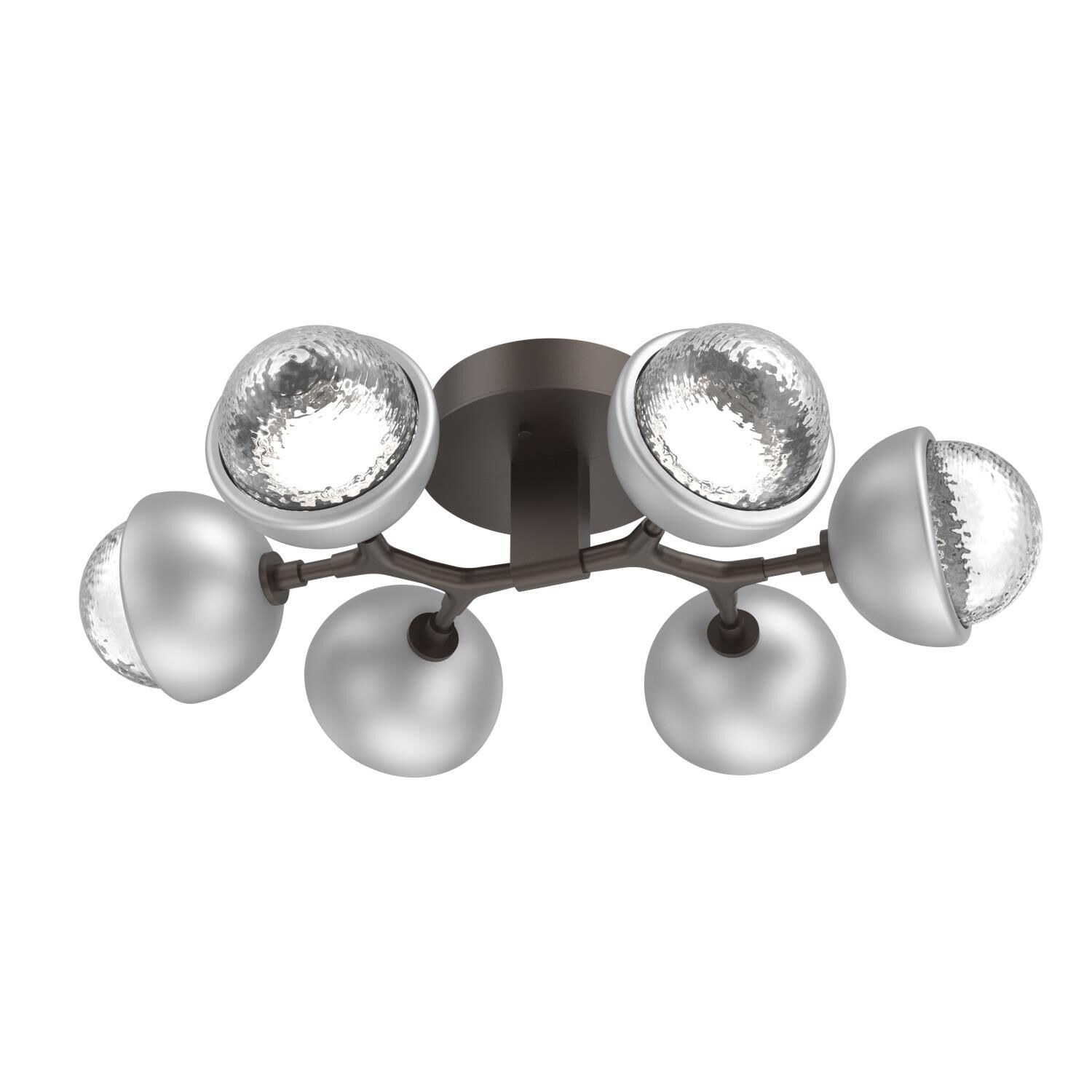 Levi Wilson Cabochon 27 Inch Flush Mount by Hammerton Studio