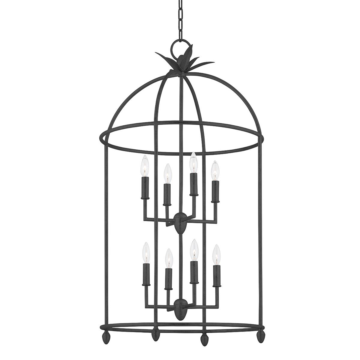 Brooks 12.75 Inch Cage Pendant by Troy Lighting