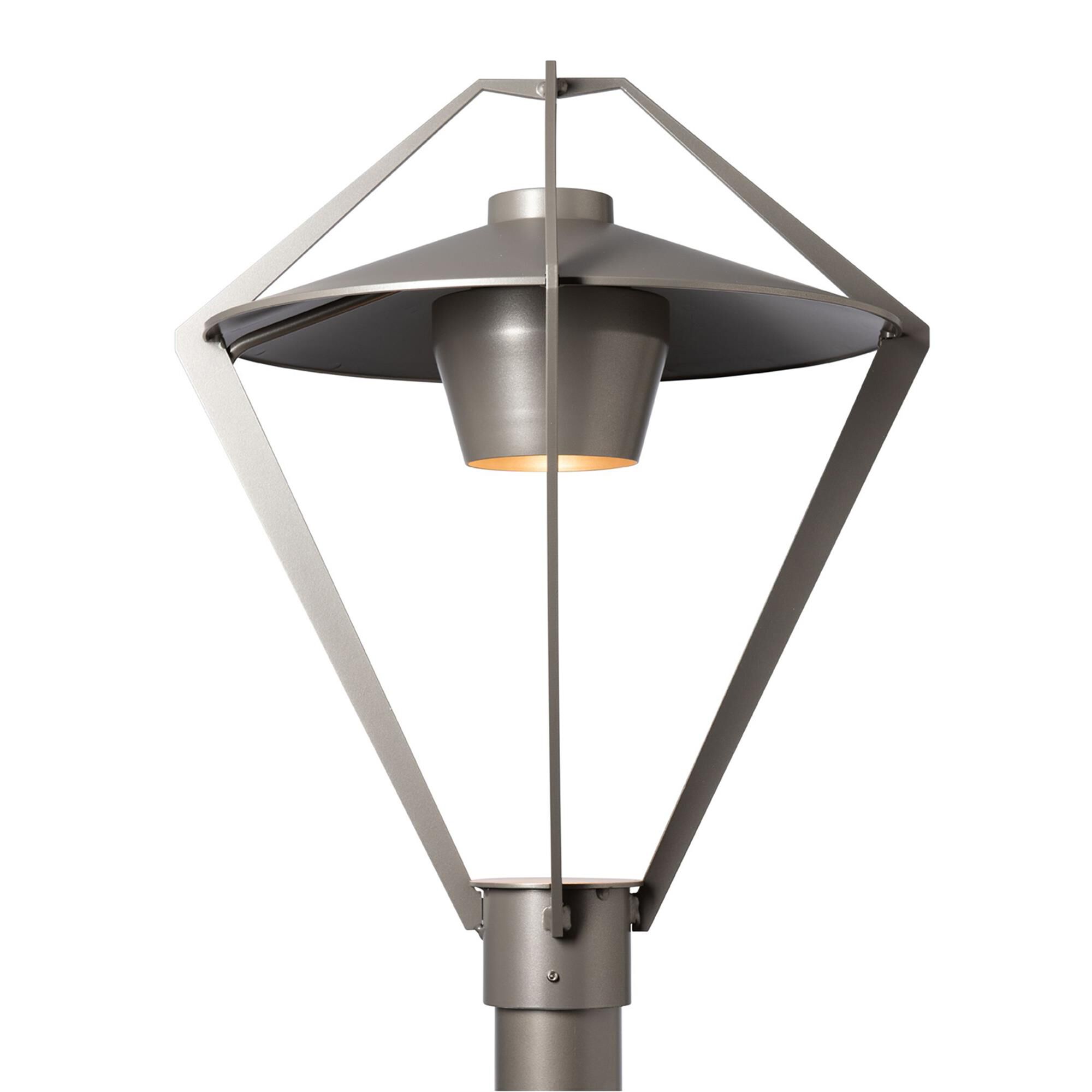 Shown in Coastal Burnished Steel finish and Coastal Burnished Steel shade