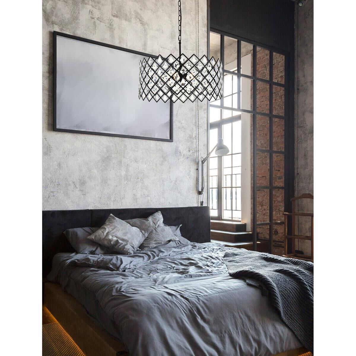 Lyla 21 Inch Large Pendant by Elegant Lighting