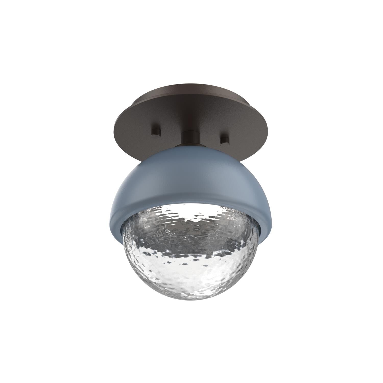 Levi Wilson Cabochon 6 Inch Flush Mount by Hammerton Studio