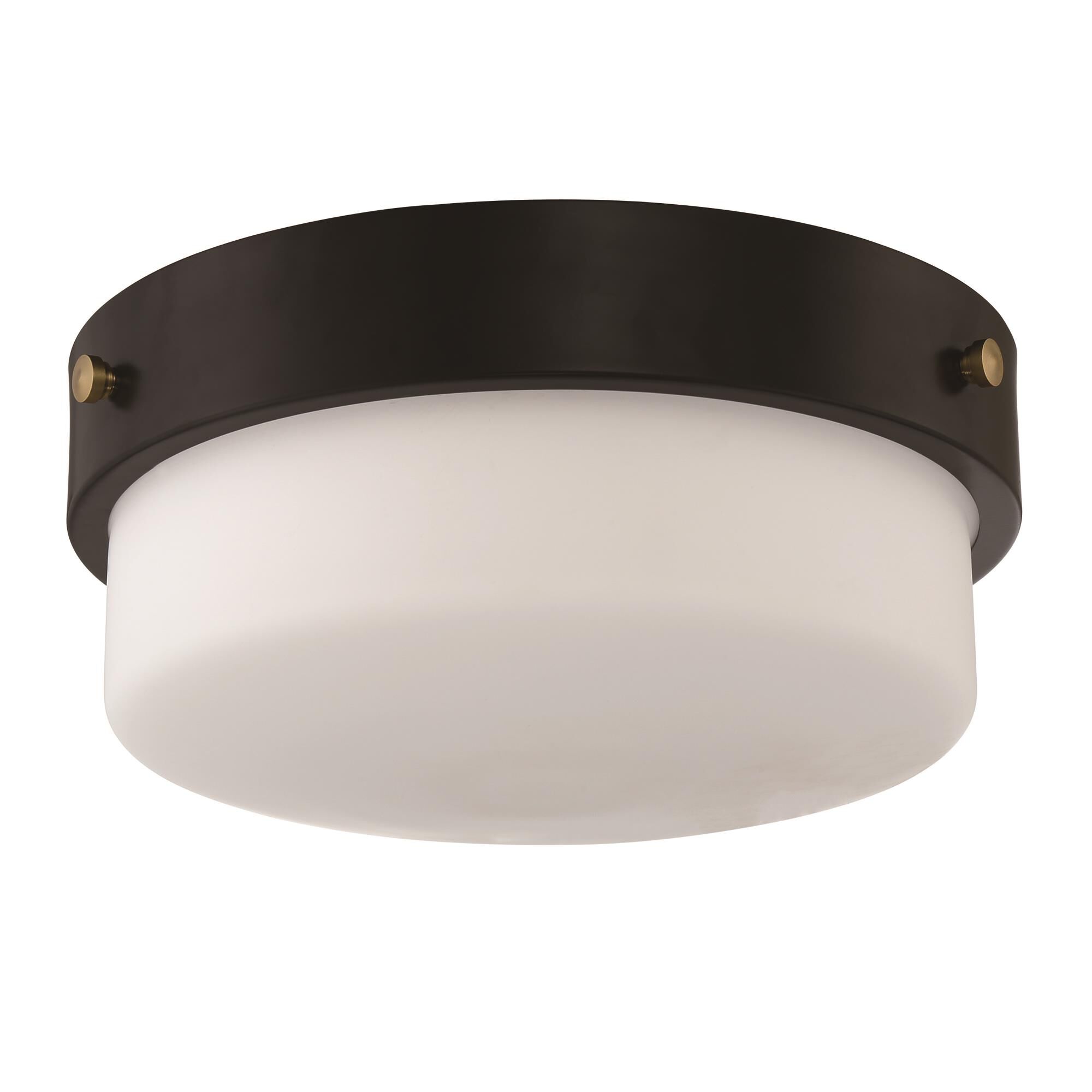 Oak Street 13 Inch 2 Light Flush Mount by Craftmade