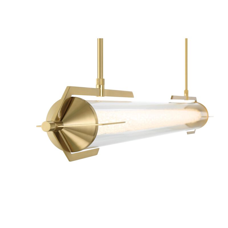 Espada Medium Linear Chandelier by Eurofase Lighting