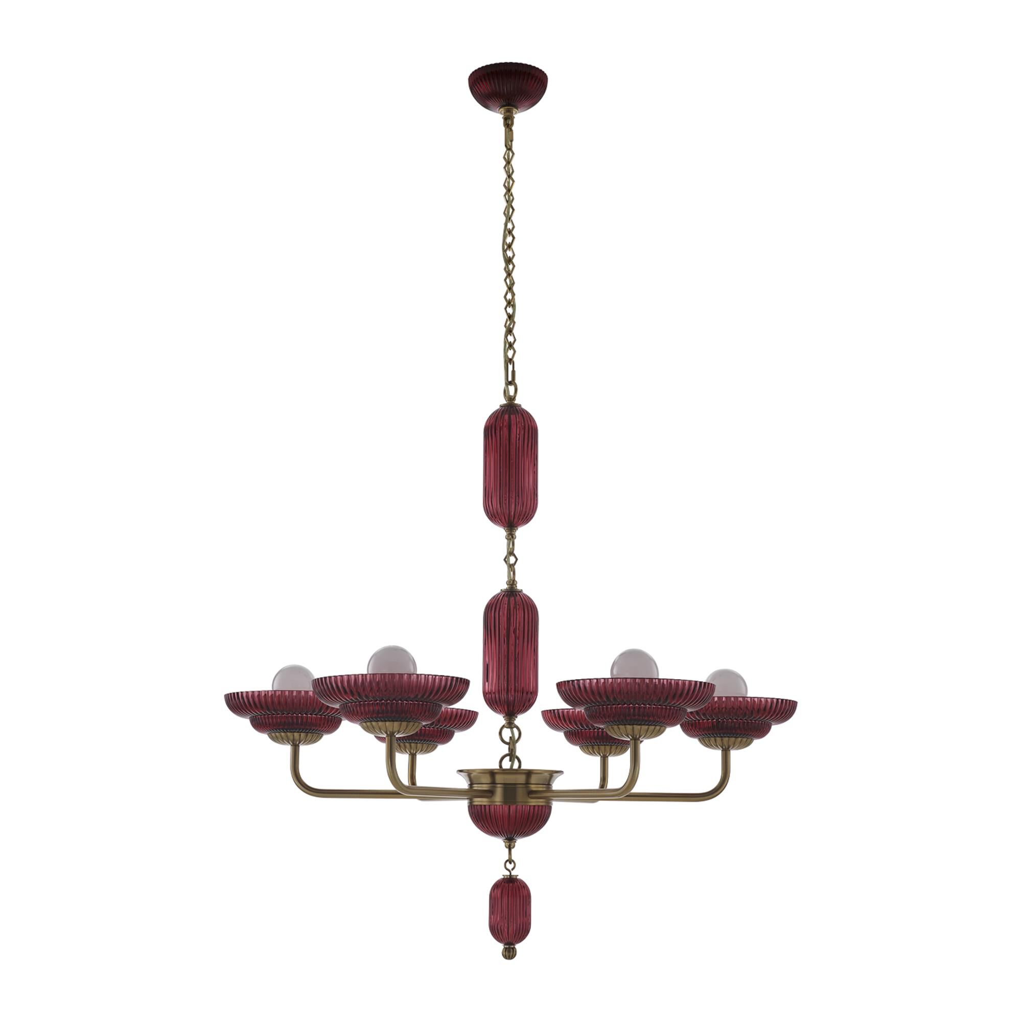 Verde 40 Inch Chandelier by Kalco Lighting