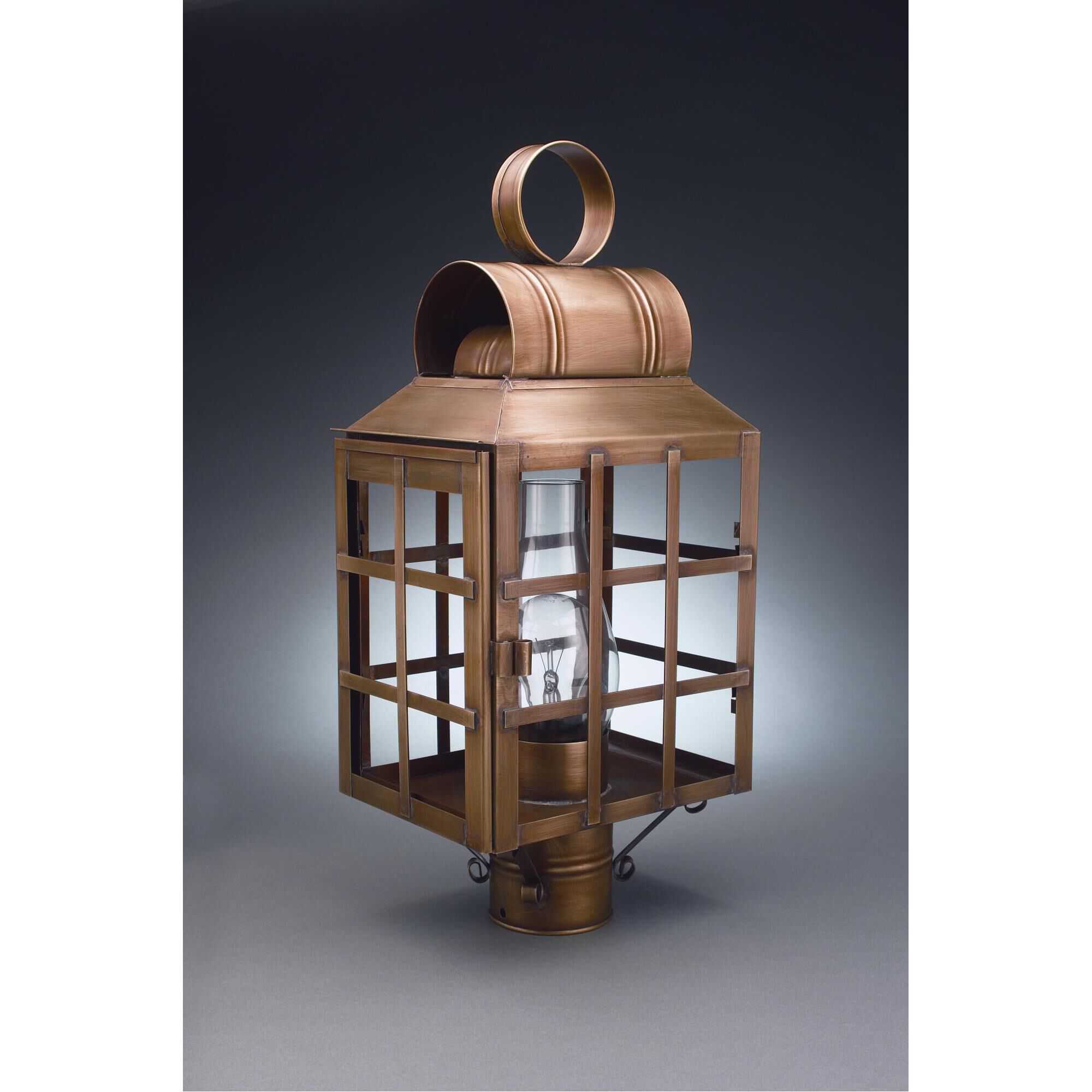 Lynn 19 Inch Tall 2 Light Outdoor Post Lamp by Northeast Lantern