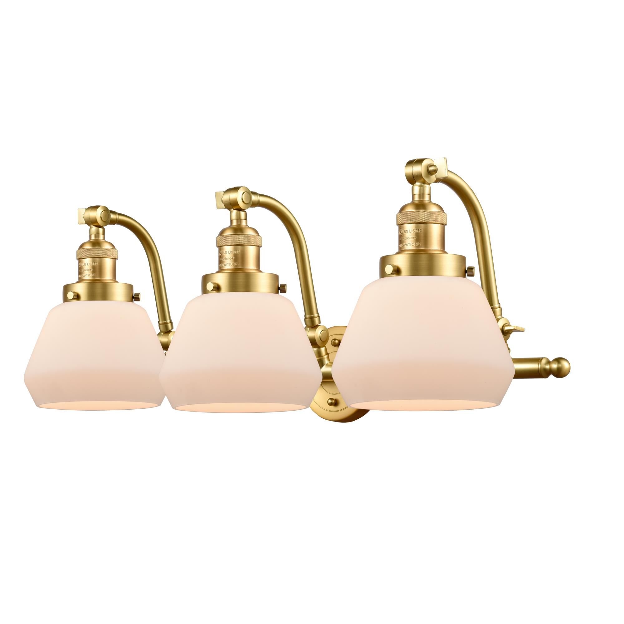 Bruno Marashlian Fulton 28 Inch 3 Light LED Bath Vanity Light by Innovations Lighting