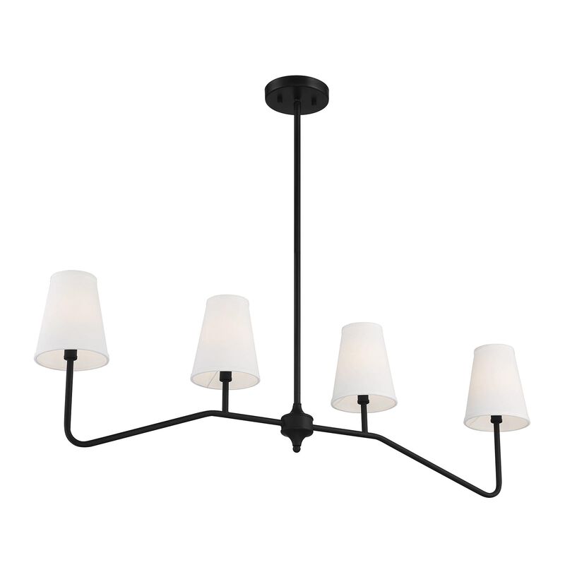 40 Inch 4 Light LED Linear Suspension Light by Meridian Lighting