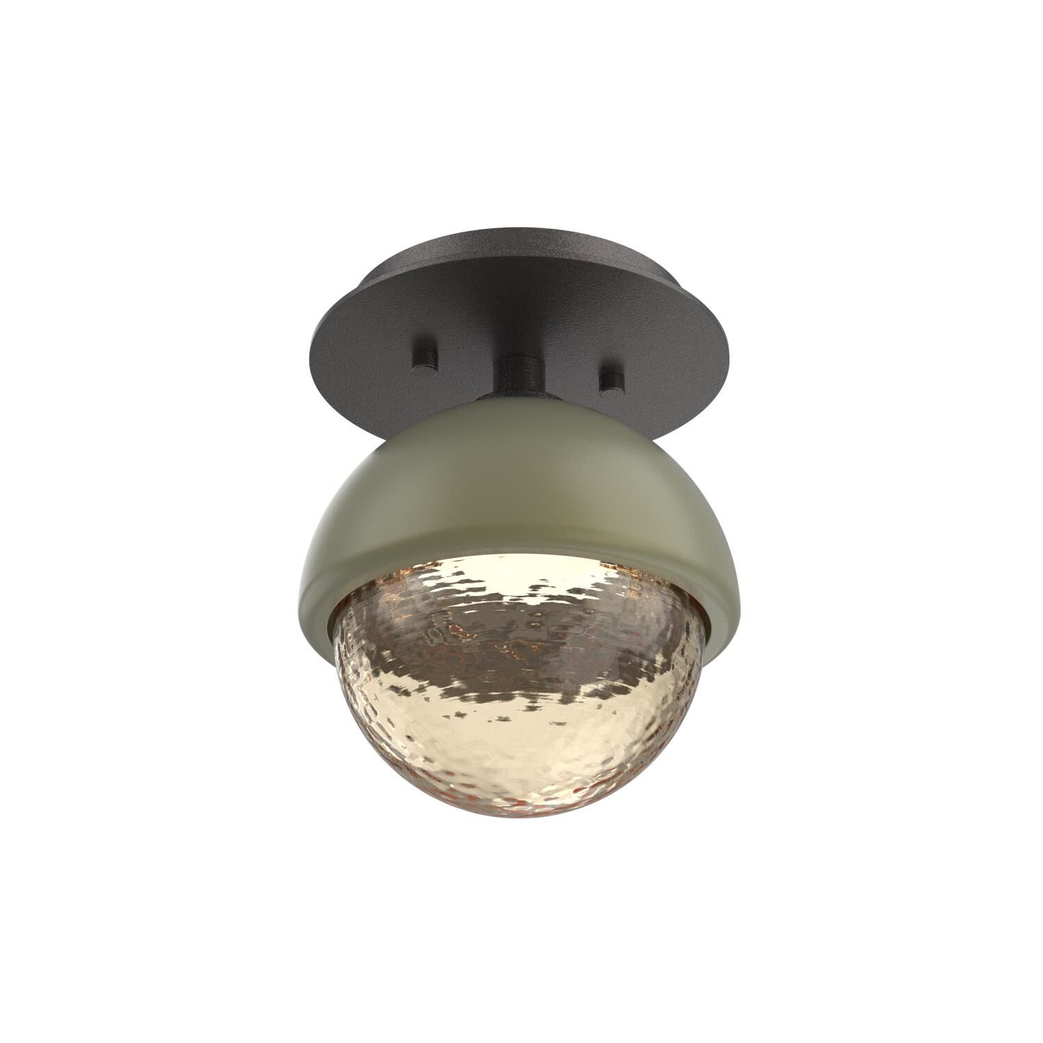 Levi Wilson Cabochon 6 Inch Flush Mount by Hammerton Studio