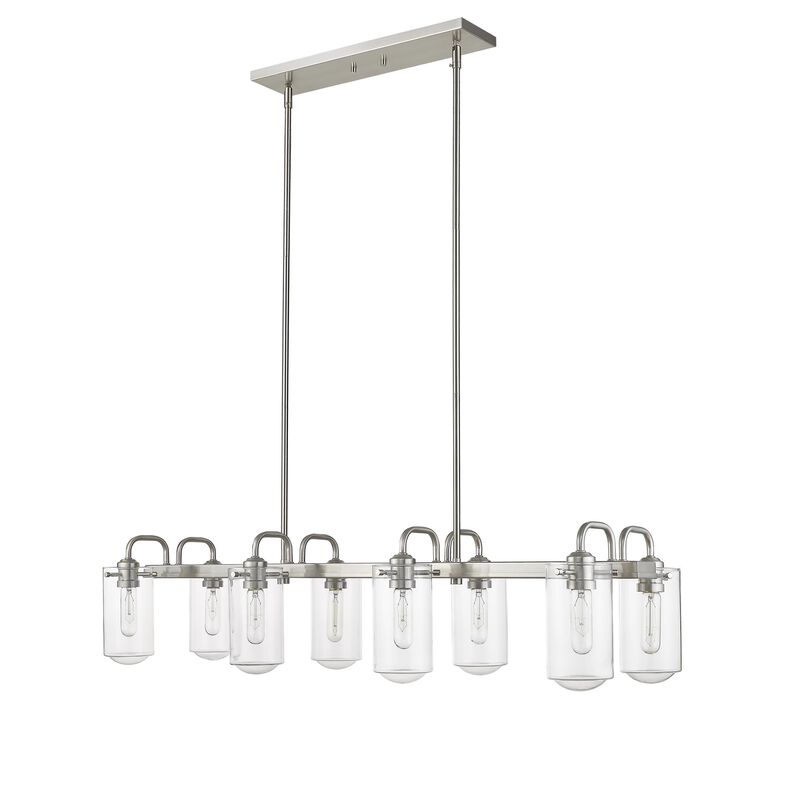 Delaney 44 Inch 8 Light Linear Suspension Light by Z-Lite