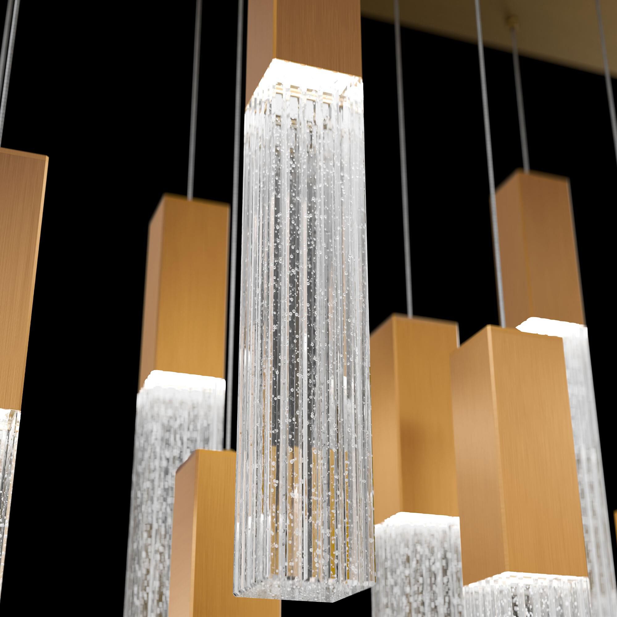 Cinema 54 Inch Multi Light Pendant by Modern Forms