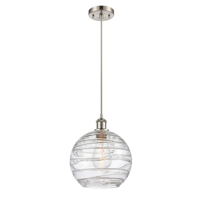 Bruno Marashlian Athens Deco Swirl 10 Inch Mini Pendant by Innovations Lighting
