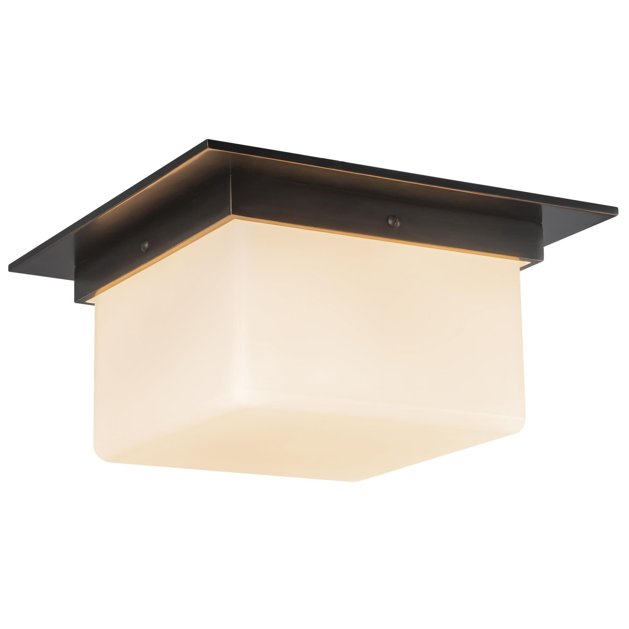 Shown in Urban Bronze finish and Matte Opal glass