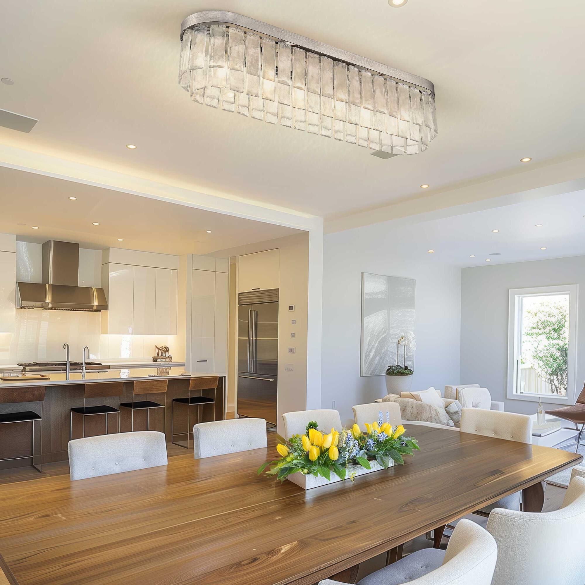 Ciara 10 Inch Flush Mount by Golden Lighting