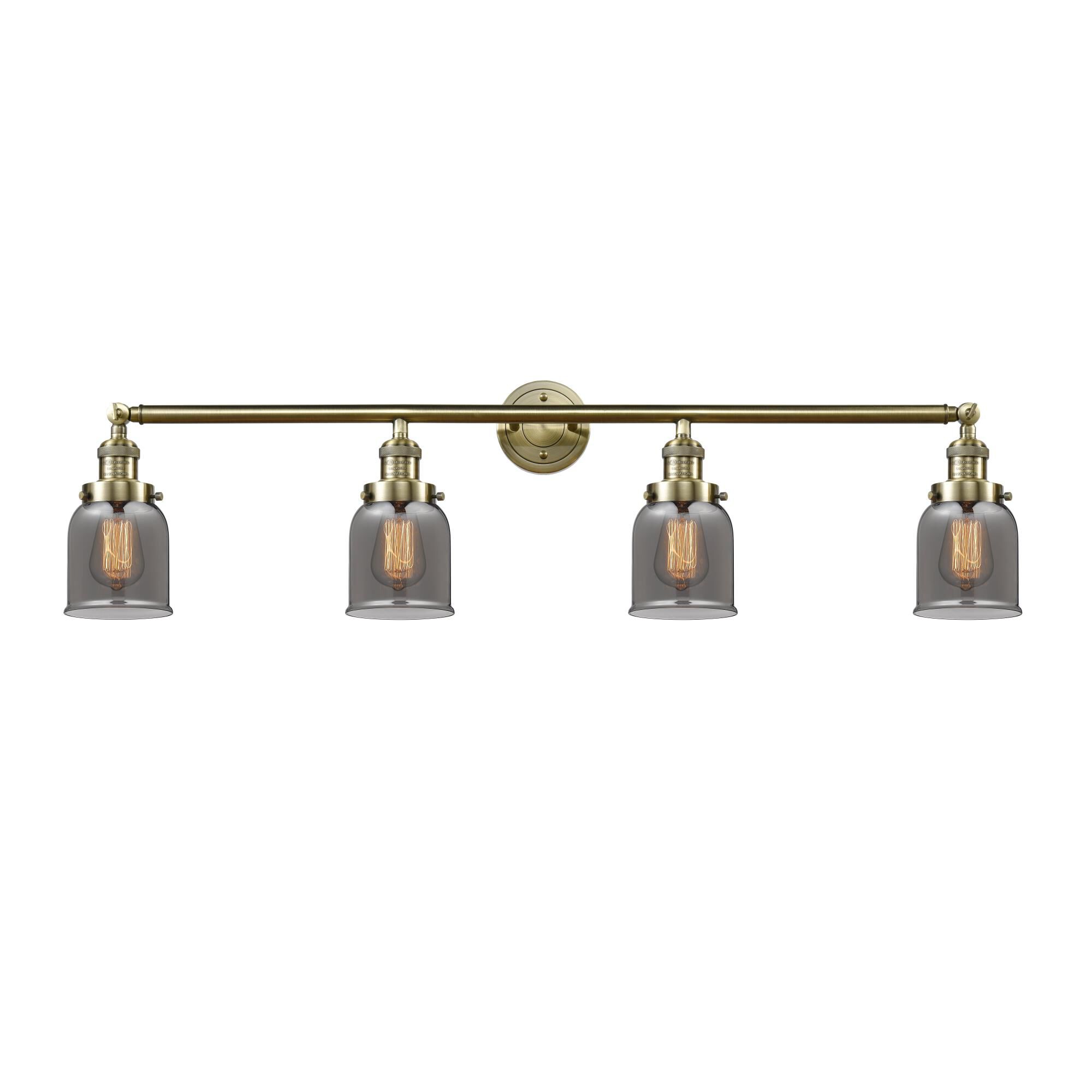 Bruno Marashlian Small Bell 42 Inch 4 Light Bath Vanity Light by Innovations Lighting