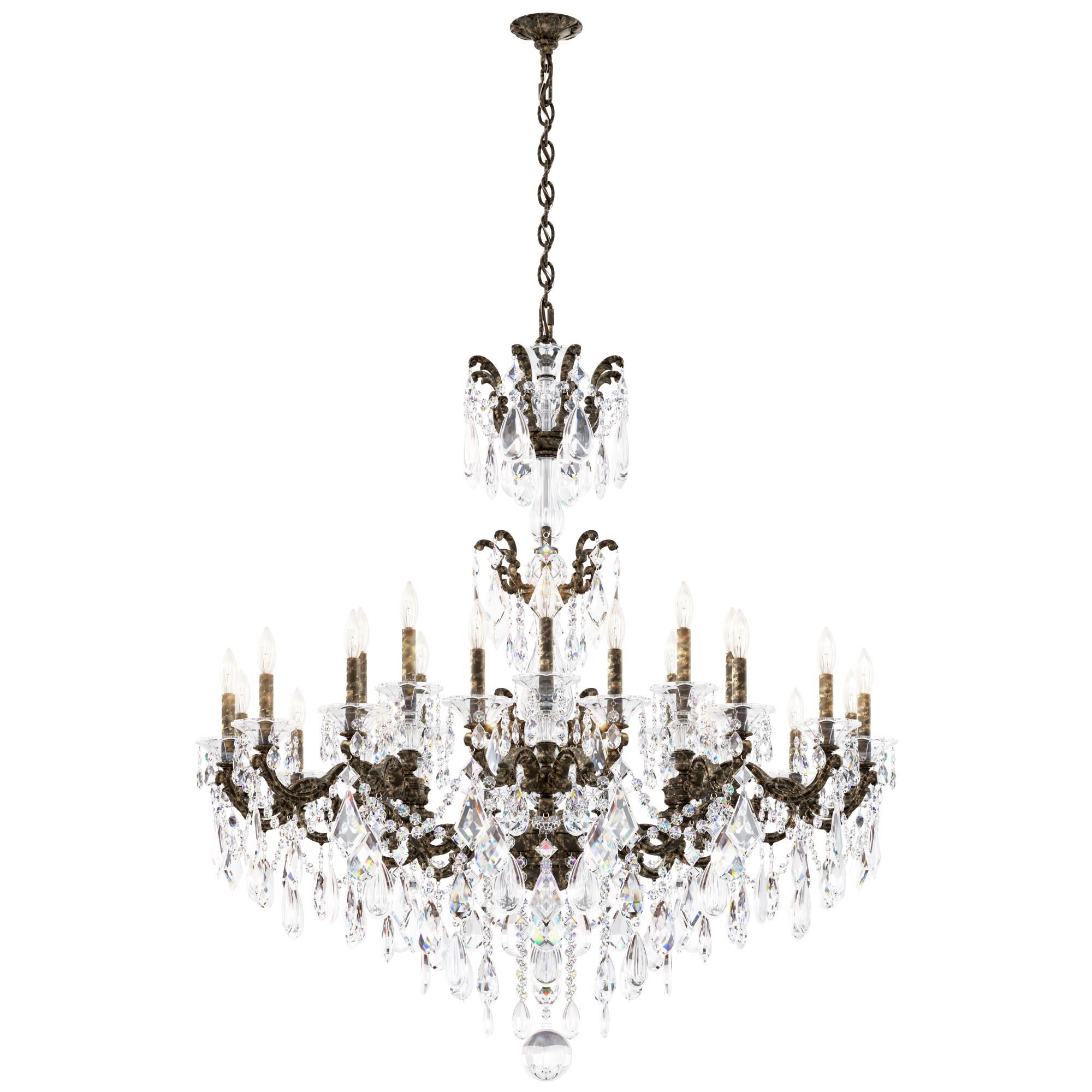 La Scala 46 Inch 24 Light Chandelier by Schonbek
