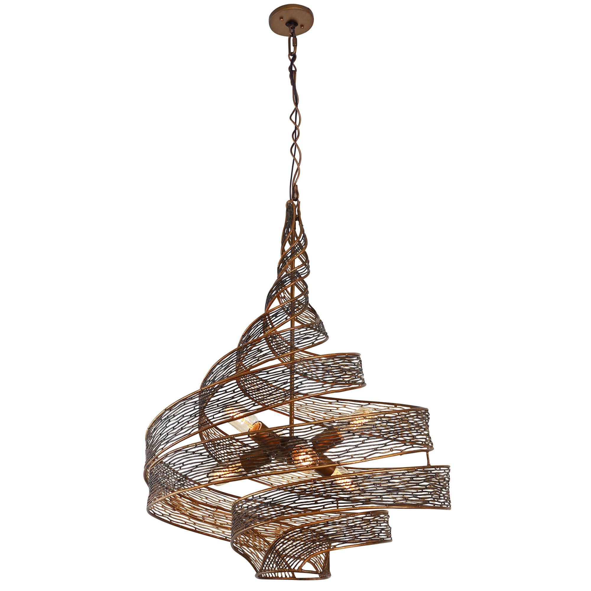 Shown in Hammered Ore finish and Hand-Forged Recycled Steel shade