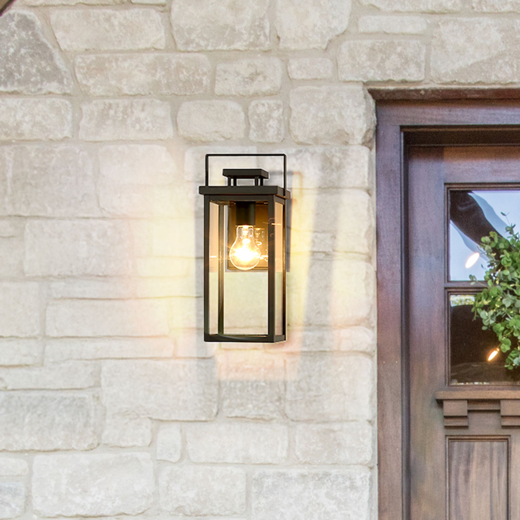 Timbergrove 14 Inch Outdoor Wall Light,