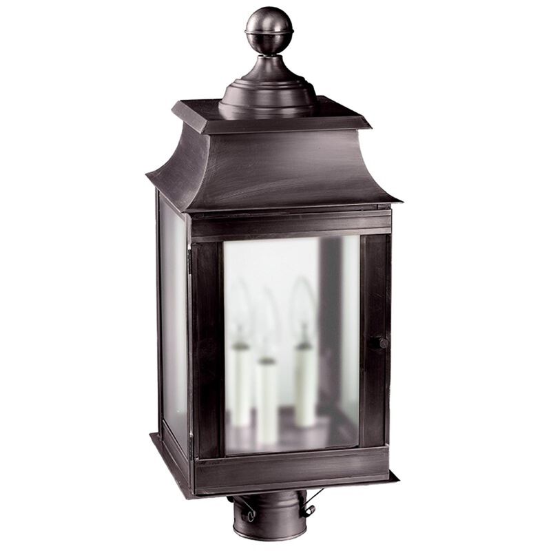 Concord 23 Inch 3 Light Outdoor Post Lamp by Northeast Lantern