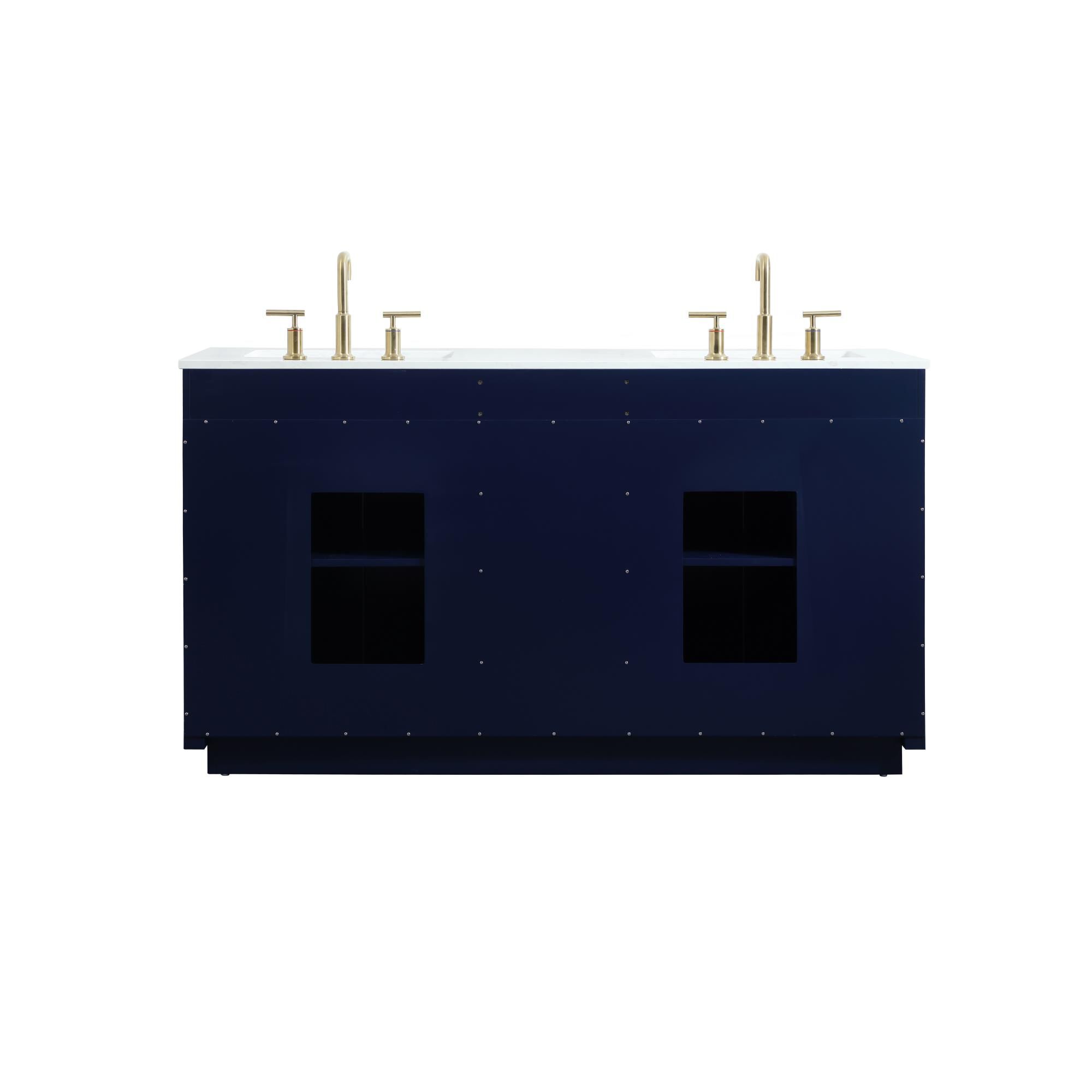 Shown in Blue finish