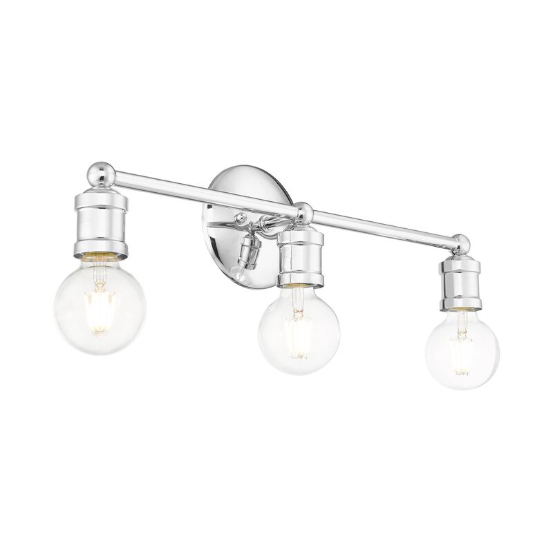 Lansdale 20 Inch 3 Light Bath Vanity Light by Livex Lighting