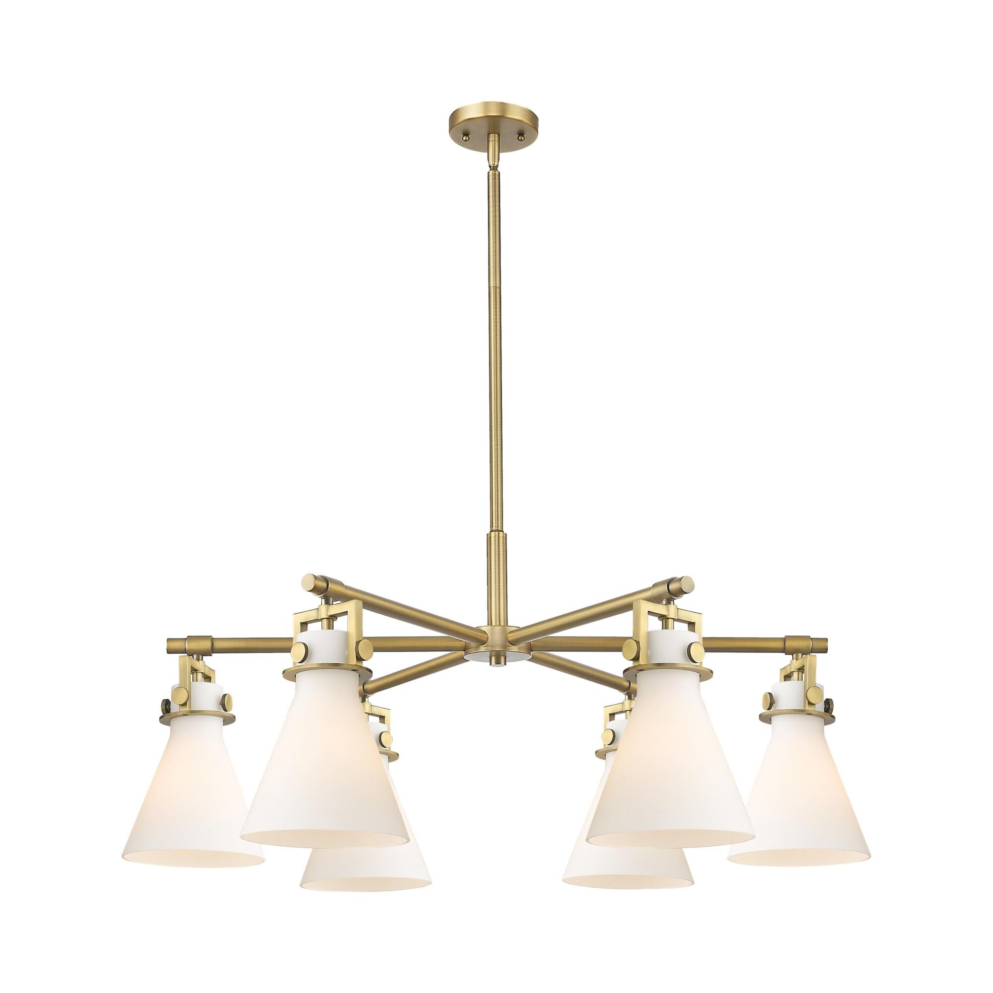 Bruno Marashlian Newton Cone 26 Inch Chandelier by Innovations Lighting