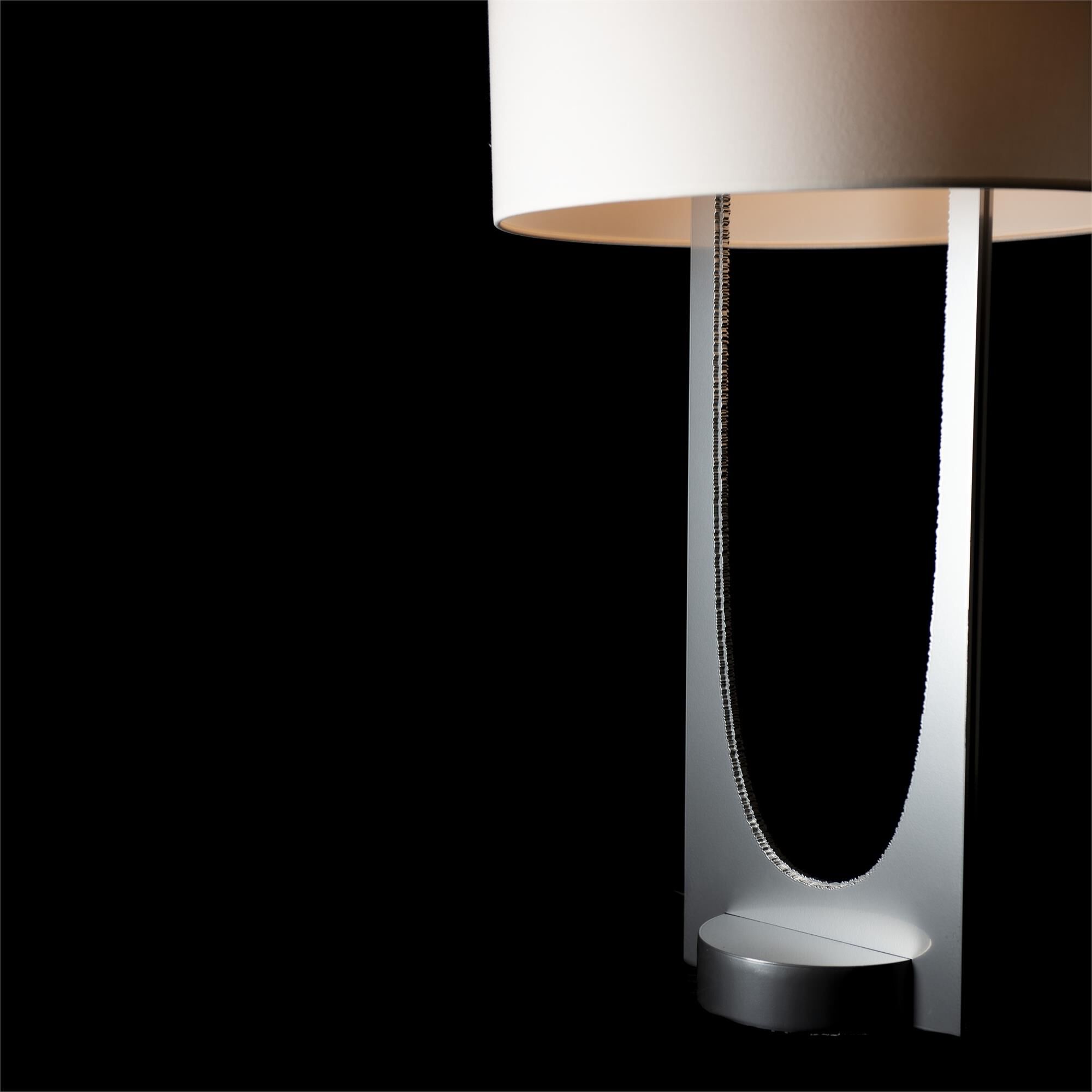 Shown in Sterling finish and Natural Anna shade