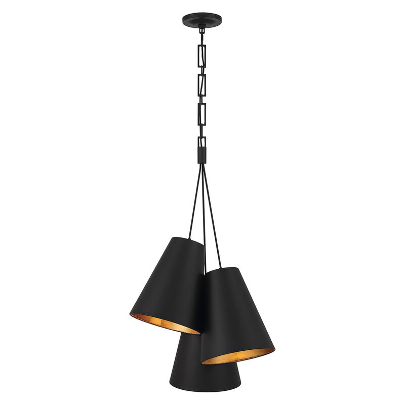 Alston 20 Inch 3 Light Multi Light Pendant by Crystorama