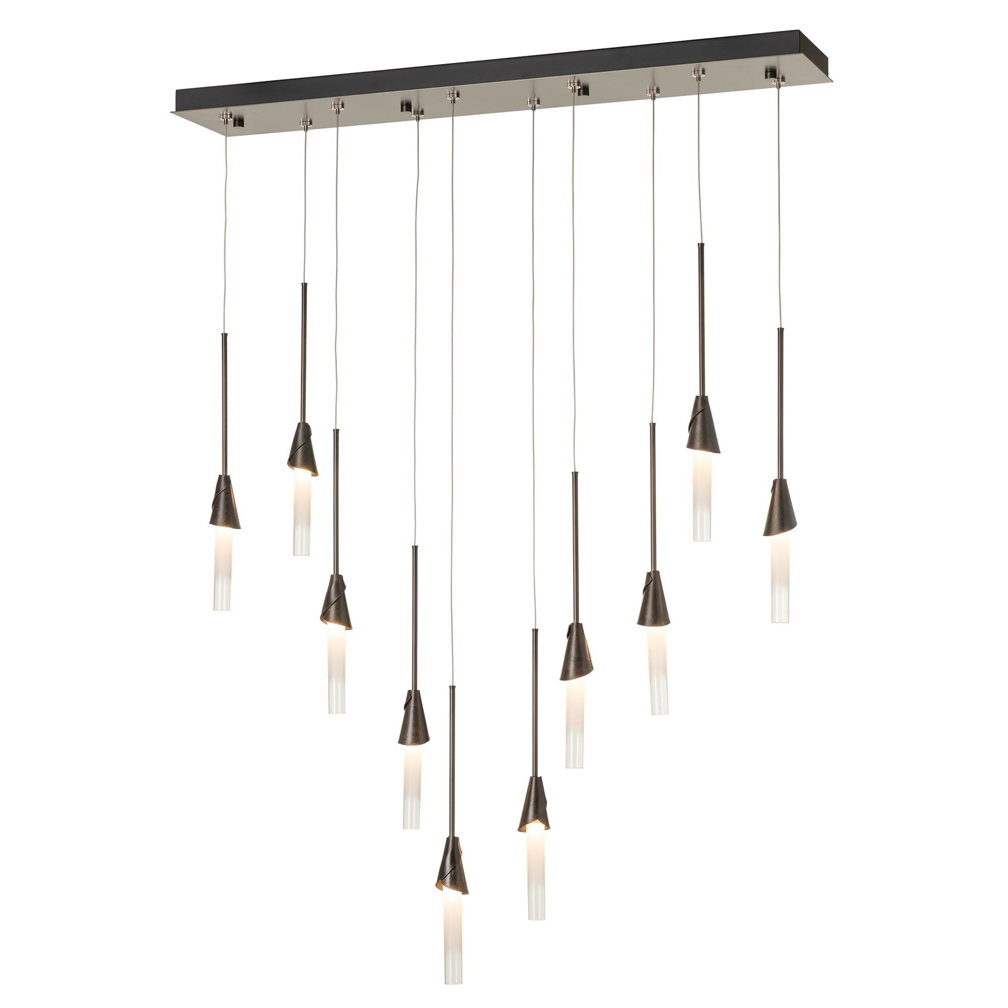 Shown in Dark Smoke finish and Frosted shade