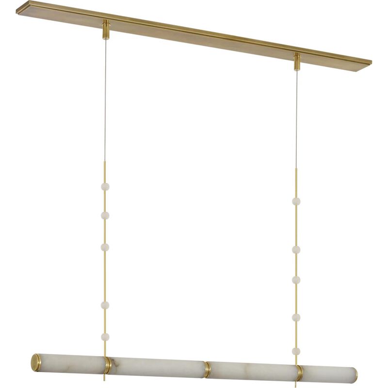 Anne-Marie Barton Marcell 56 Inch Linear Suspension Light by Visual Comfort Signature Collection