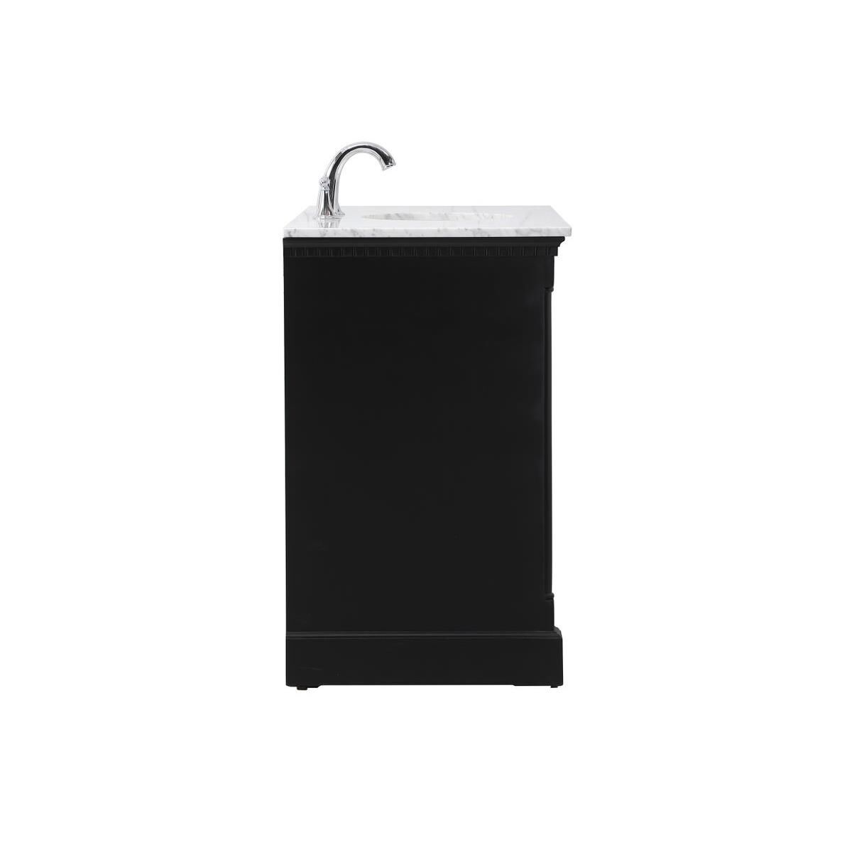 Shown in Black finish