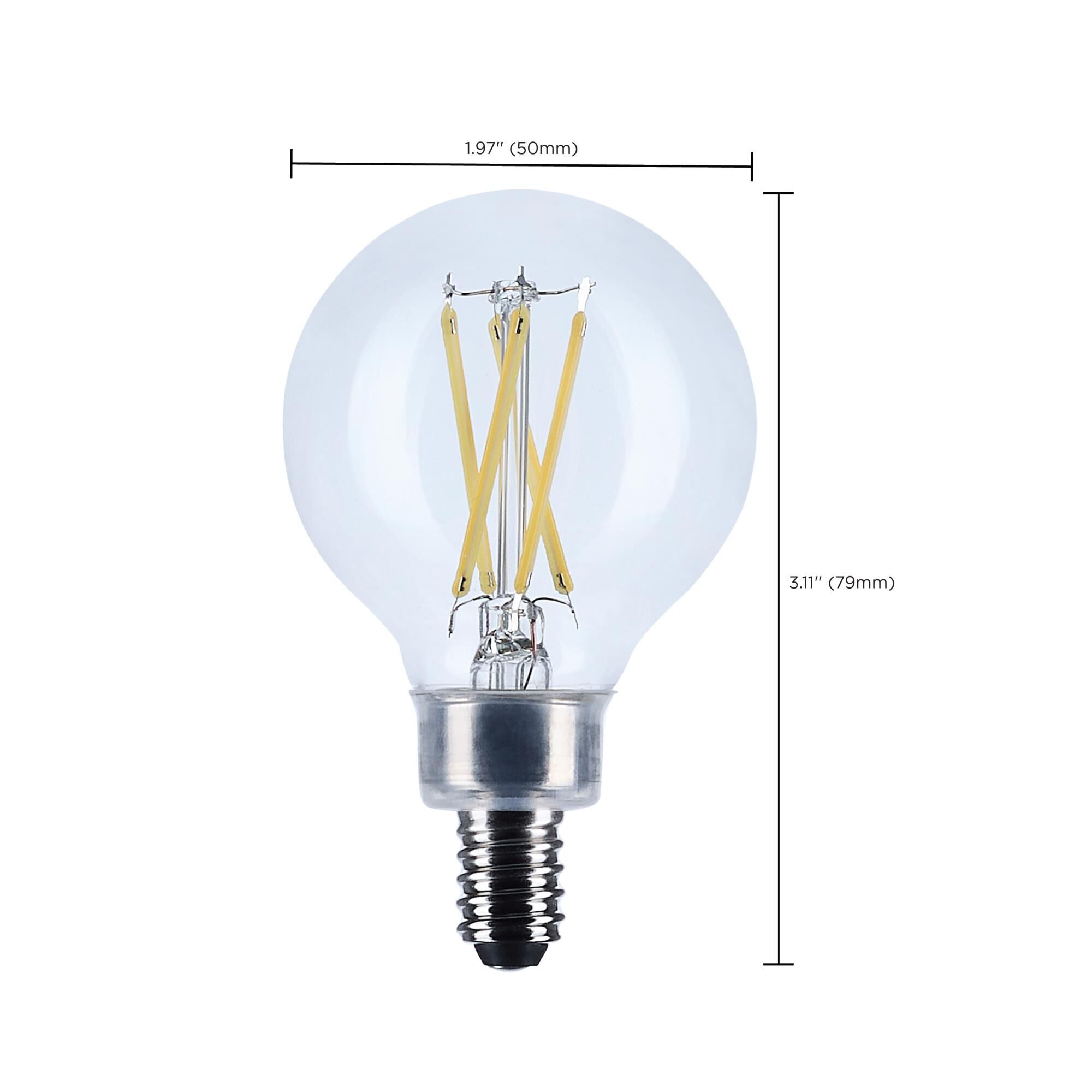 Dimmable 6 Watt 5000K G16.5 LED Light Bulb,