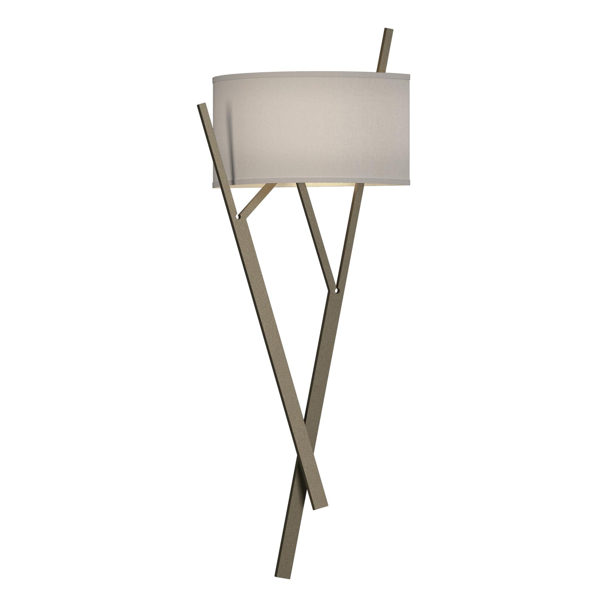 Shown in Soft Gold finish and Flax shade