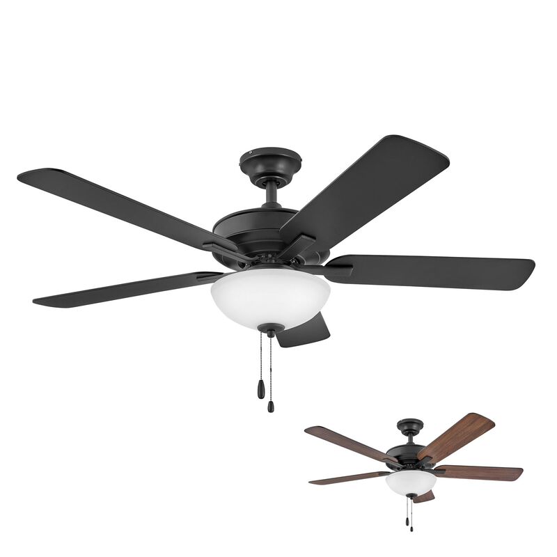 Metro Illuminated 52 Inch Ceiling Fan with Light Kit by Hinkley